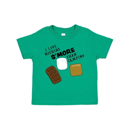 

Inktastic I Love Nothing S More Than Camping Gift Toddler Boy or Toddler Girl T-Shirt