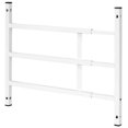 thumbnail image 1 of Protection de Fenêtre Fixe Defender Security S 4756, 31 Po - 54 Po x 15-1/4 Po, Acier, Blanc, 3 Barres, Sans Sortie, 1 of 4