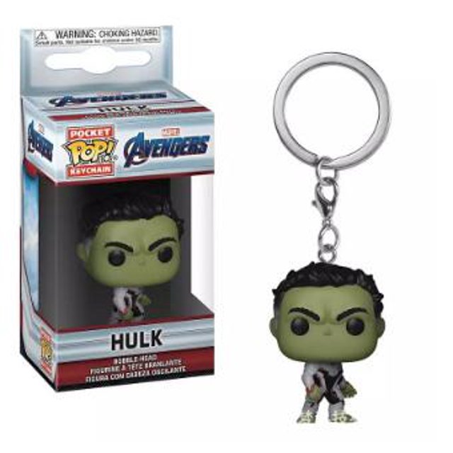 Funko Pop Marvel Avengers Endgame llavero Capitán América máquina de guerra Hulk Thor Thanos cohete figura de acción Juguetes Fivean unisex