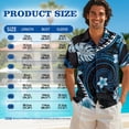 thumbnail image 6 of Yuyamidu Matching Beach Outfits for Couples Hibiscus Floral Puletasi Samoan Women's Tank Dress Summer Polynesian Shirt Aloha Shirt Men Samoan Tribal Print Sundress XL, 6 of 6