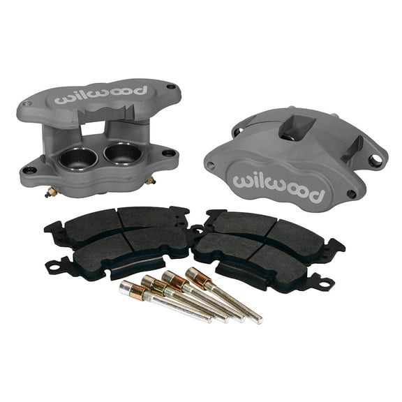 Wilwood D52 Front Caliper Kit - Black Ano 2.00 / 2.00in Piston 1.04in Rotor