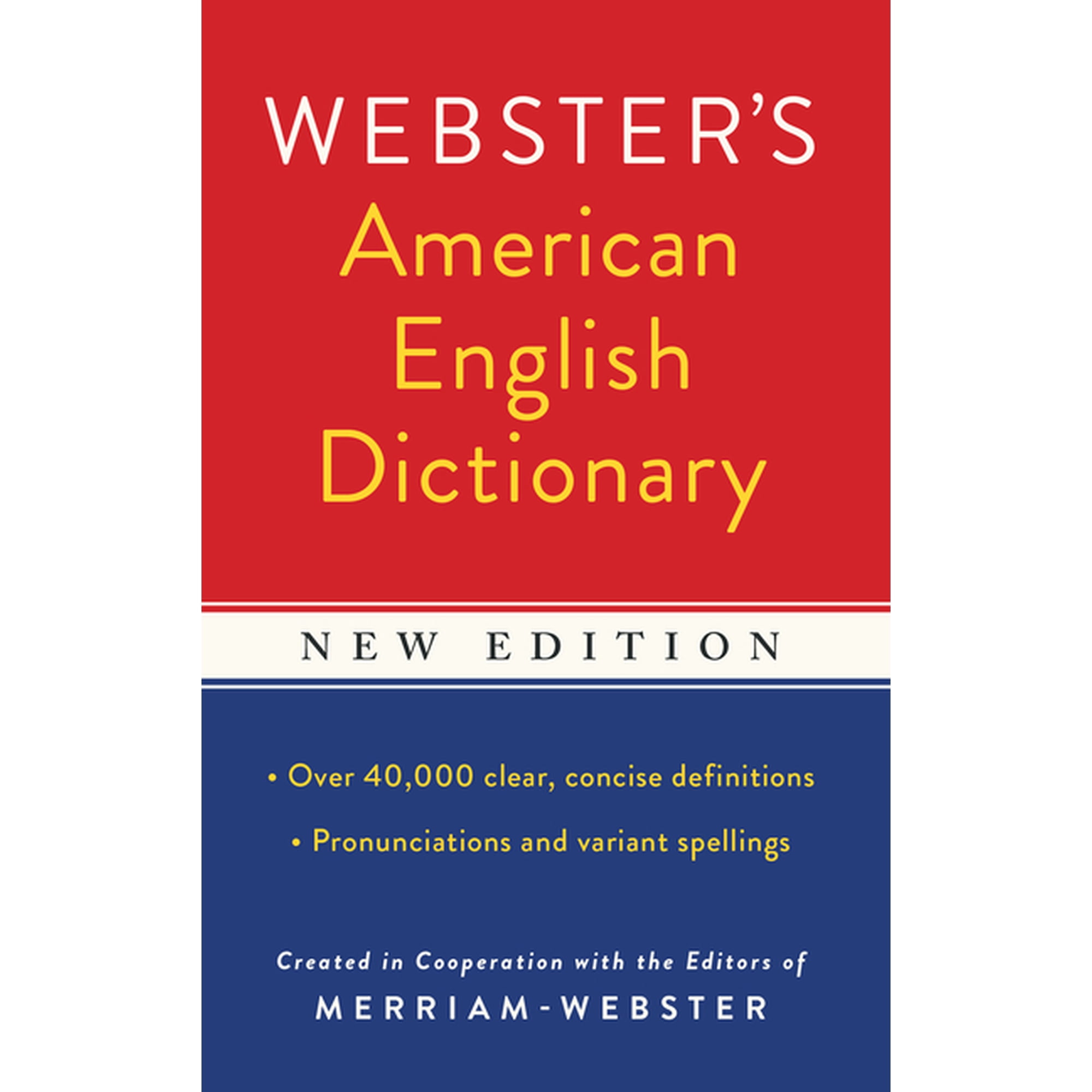 Webster's American English Dictionary, New Edition, (Paperback)