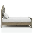 thumbnail image 4 of Furniture of America Bunde Wood Tufted Headboard Queen Bed in Gray, 4 of 7