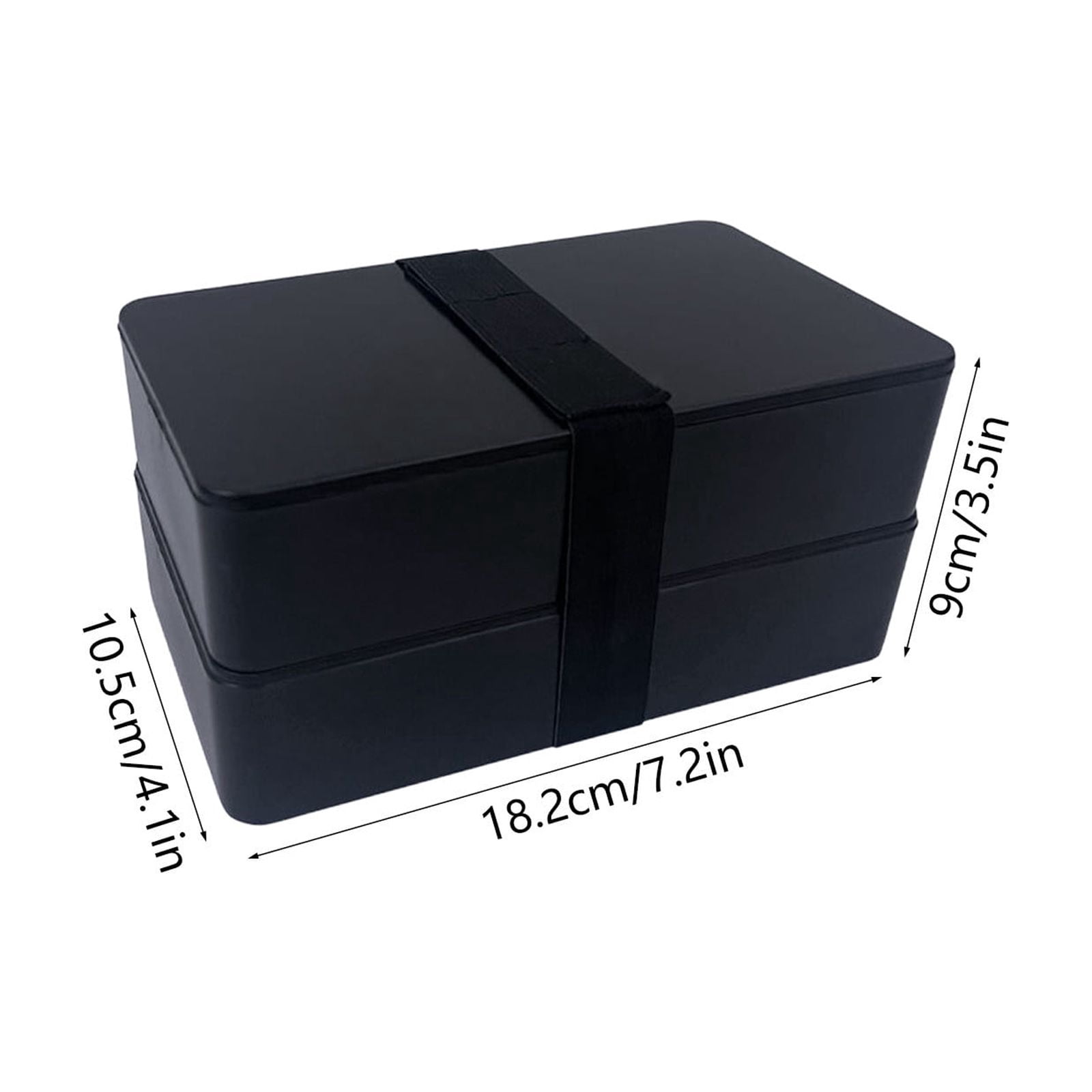 Werulen Square Insulated Bento Box Leakproof Secure Sealed,Home Office Picnic Meal Food Storage,Lunch Box Container,Insulated Food Case,Meal Storage Accessory