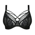 thumbnail image 3 of Women's Elomi Best EL8080 Brianna Underwire Plunge Bra (Black 38F), 3 of 5