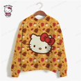 thumbnail image 1 of Sudadera con estampado de Hello Kitty para mujer, sudaderas con capucha con estampado de dibujos animados, ropa coreana, Y2k, 1 of 4