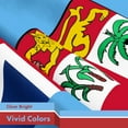 thumbnail image 4 of G128 Combo Pack: American USA Flag 3x5 Ft & Fiji Fijian Flag 3x5 Ft | Both LiteWeave Pro Series Printed 150D Polyester, Brass Grommets, 4 of 8