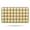 Yellow and White Checkered Pattern, variant on Yellow and White Checkered Pattern Non Slip Microfiber Bathroom Rugs, Soft Rubber Backing Bath Mats for Bathroom Floor Tub and Shower,17"x30"