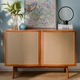 thumbnail image 2 of Mandy 2-Door Cabinet - Dark Chocolate, 2 of 10