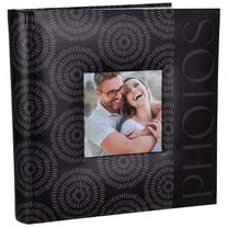Malden 2-Up Black Photos Printed Paper Bookbound Album
