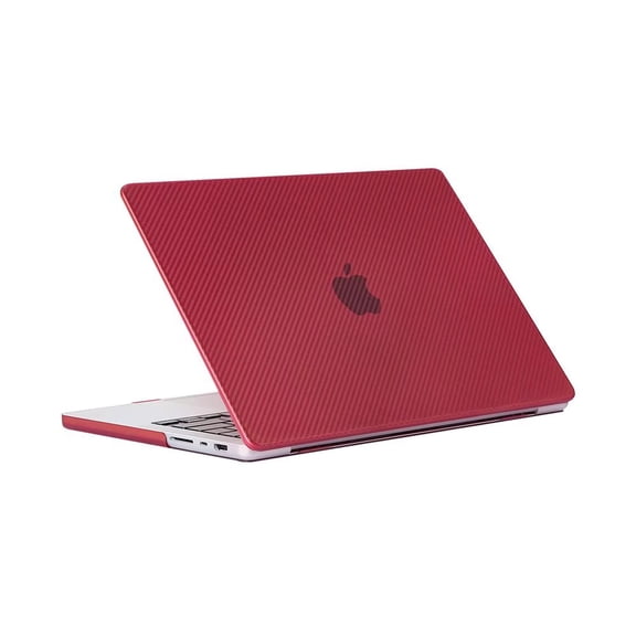 MonsDirect Compatible with MacBook Pro 13 with Touch Bar & Touch ID 2016-2021 M1 A2338 A2289 A2251 A1706 A1989 A2159, A1708 without Touch Bar & Touch ID Hard Plastic Case, Wine Red