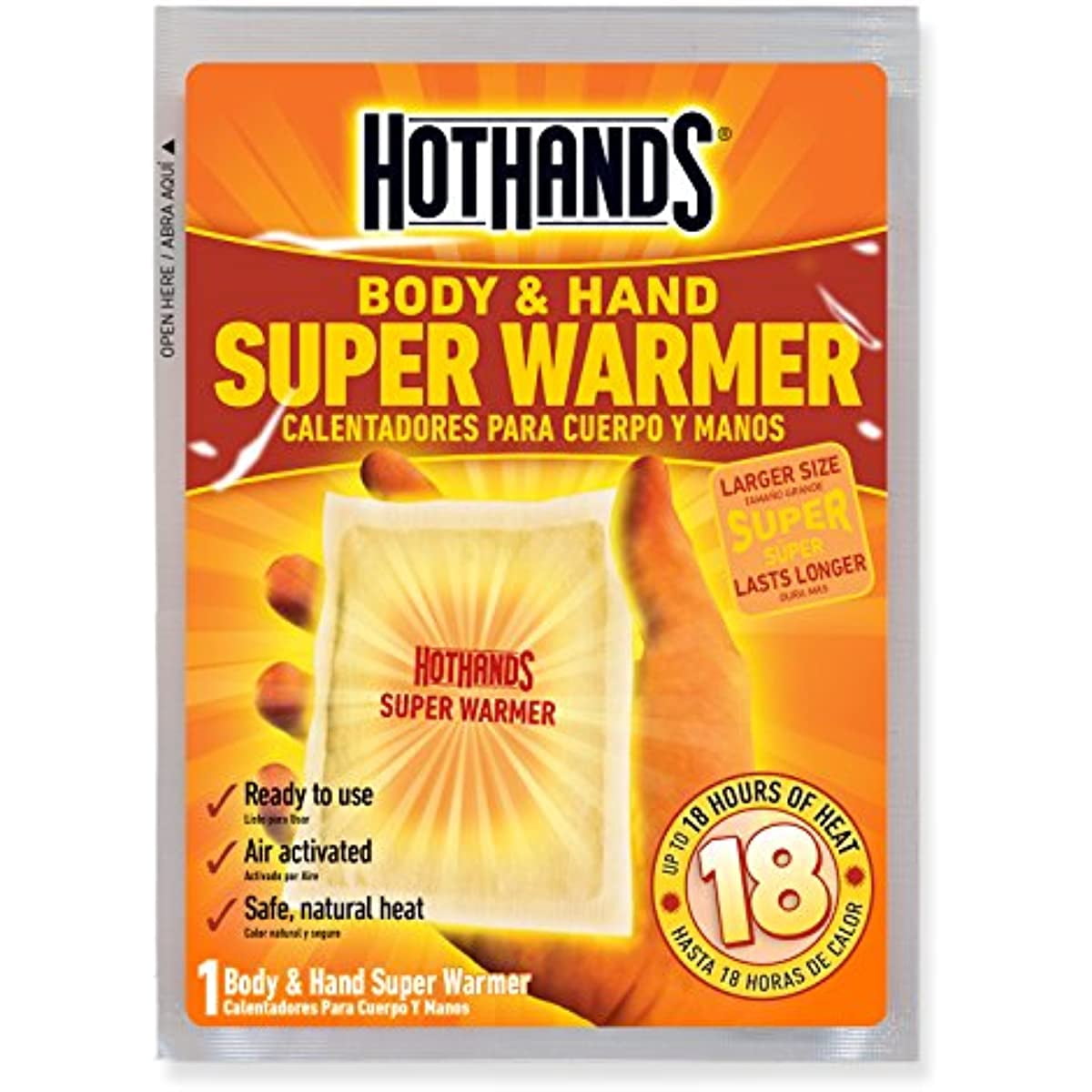 HotHands 18 Hour Body and Hand Chemical Hand and Foot Warmer 40 Count