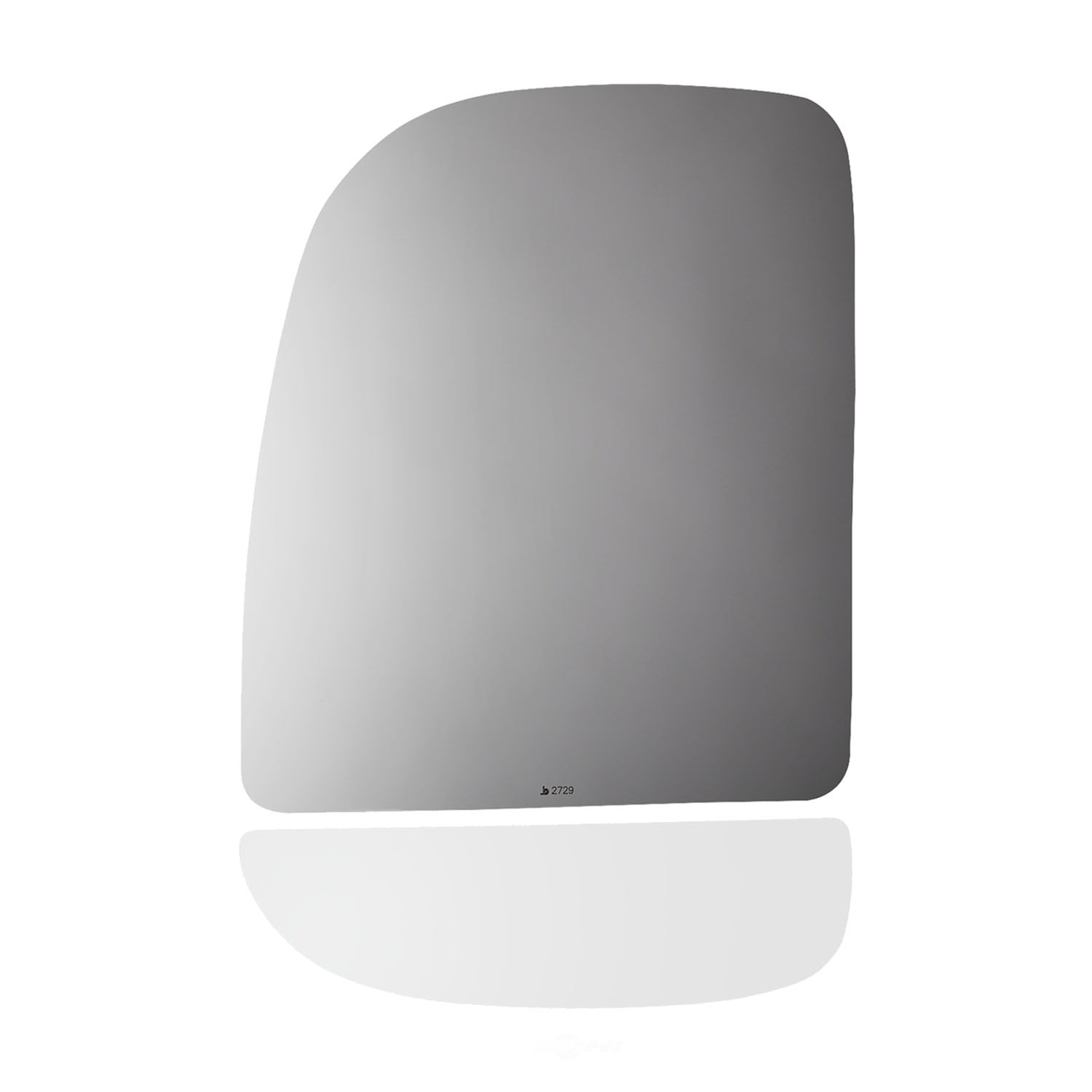 Burco Side View Mirror Replacement Glass - Clear Glass - 2729