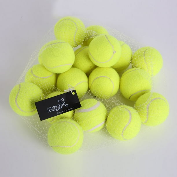 ZEDWELL Bag of Pressureless Tennis Balls Sturdy & Reuseable Mesh Bag
