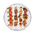 thumbnail image 3 of Round Cooling Rack , Topboutique 1 Pieces Round Stainless Steel Baking Rack for Cooking Baking Roasting Grilling Cooling, 8'' Wire Racks, Fit Various Size Cookie Sheets Oven,ven & Dishwasher Safe, 3 of 7