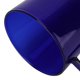 thumbnail image 4 of 380ml Milk Cup Thermal Borosilicate Glass Easy to Clean for Kitchens Hotels Cafes Blue, 4 of 4