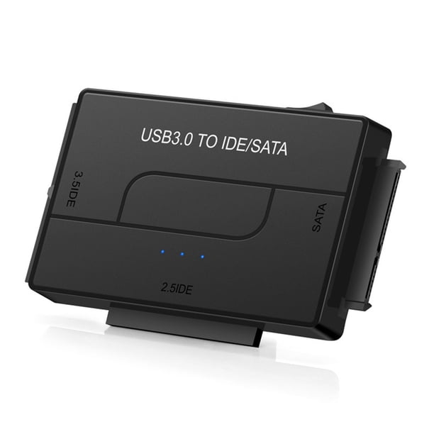 Adaptador Usb 3.0 A Sata/Ide Kit de adaptador de disco duro externo convertidor USB 3.0 a IDE y SATA (enchufe de la UE) Tmvgtek Para estrenar