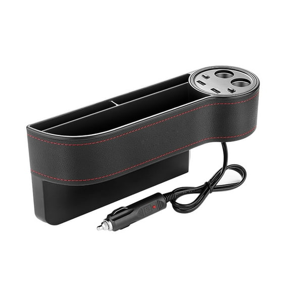 WHAMVOX Car Organizer Center Console Storage Box With ABS Material 1Set