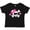 AB-Black, variant on Inktastic Valentine Holiday Girls Skull Girls Toddler T-Shirt