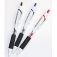 thumbnail image 1 of Uni-Ball Jetstream Stylos à Bille Roulante Rétractables à Pointe Extra Fine, Type à Prise en Caoutchouc -0,5 mm - Noir.bleu.rouge Ensemble Économique de 3 Stylos à Encre Couleur, 1 of 2