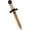 Pink, variant on Liontouch - WoodyLion Toy Sword, Gold/Red - Small Size, Age 3-6 | Woodlike Foam Dagger For Kids
