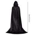 thumbnail image 3 of Disfraz Premium Capa de Halloween Capa Bruja Parca Capa de mago para niños adultos (140 cm Estilo 2 Ygjytge Estilo 2 6-7- años para Unisex, 3 of 7