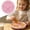 I, variant on Food-Grade Silicone Waffle Maker Mold - Round Baking Tray for Homemade Waffles, Chocolates, and Desserts - Pink