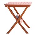thumbnail image 1 of Vifah Table Bistro Pliante en Bois Naturel pour Extérieur, 1 of 5