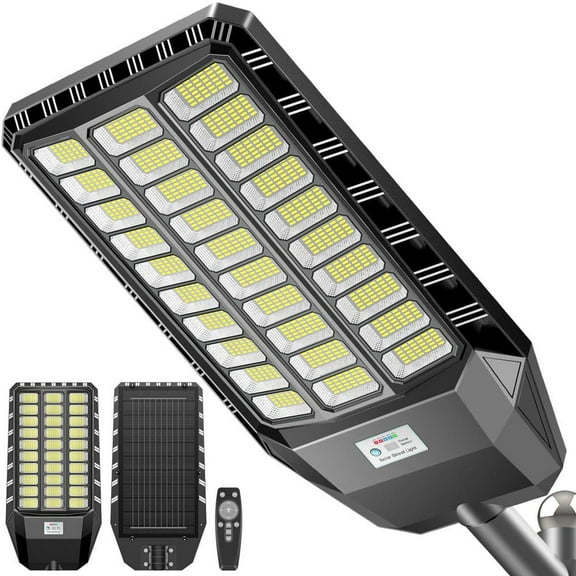 6000 Watt Equivalent 480000 Lumen 240° White Dusk to Dawn Integrated LED Flood Light