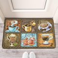 thumbnail image 2 of Coffee Beans Latte Chocolate Door Mat,Non-Slip Durable Welcome Mats Friendly Floor Door Mats for Indoor Outdoor Bathroom, 2 of 6