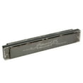 thumbnail image 2 of Metal Harmonica, 24 Hole Tremolo Harmonica, Bright Tone Clear Pronunciation Musical Instrument For Music Performance Music Enthusiast Wind Instrument Black E Key, 2 of 8