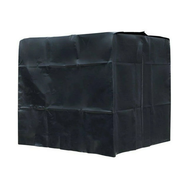 Cubierta de cubo de tonelada IBC, cubierta de tanque de agua para exteriores de 1000L, tela impermeable a prueba de polvo