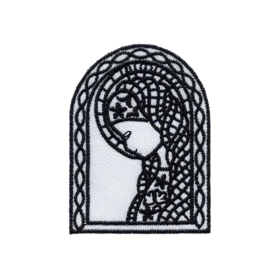 Ysmzzmsy 1 PCS Pattern Iron On or Sew On Embroidered Girl Patch