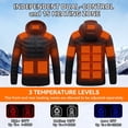 thumbnail image 3 of Chaqueta térmica CHANGEOWN Dual-Control 15 zonas de calentamiento unisex, 3 of 9