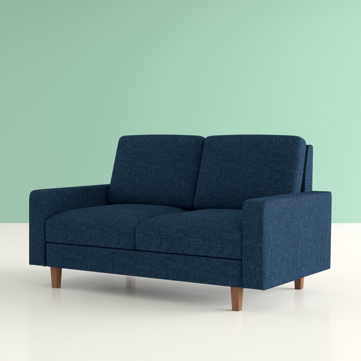 US Pride 57.9" Square Arm Loveseat