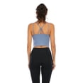 thumbnail image 3 of Mascarry Strappy Sports Bra Sexy Crisscross Back Light Support Yoga Bra with Removable Cups for Women, 3 of 8