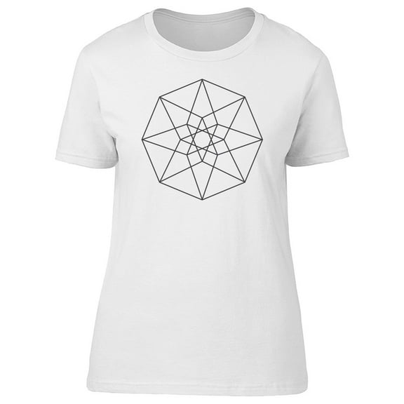 Sketch Of A Hypercube Tee Men's -Image by Shutterstock