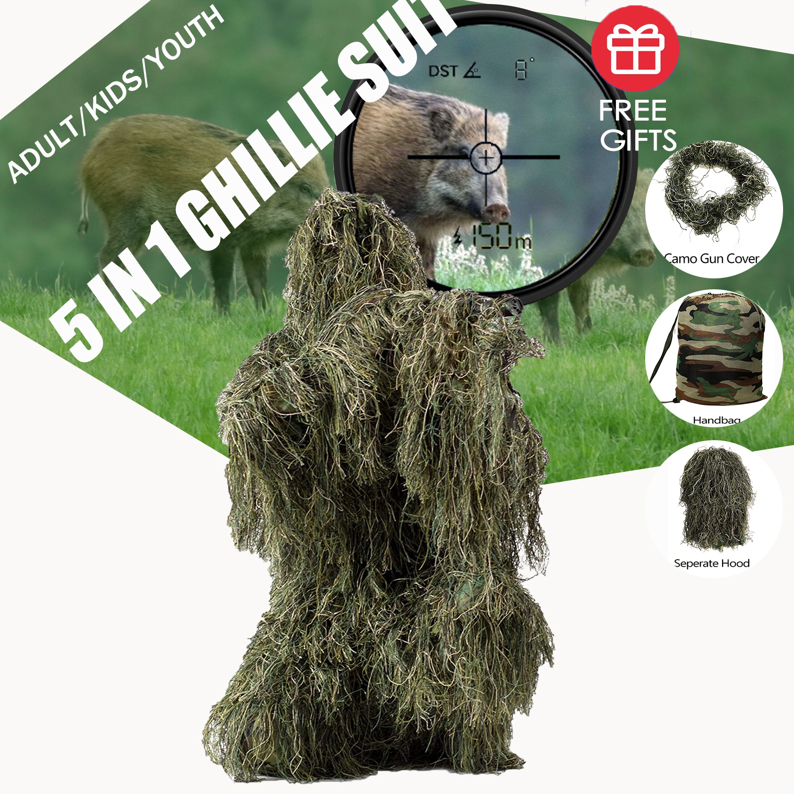 MENS CAMO TECHSHELL HUNTING PANT 