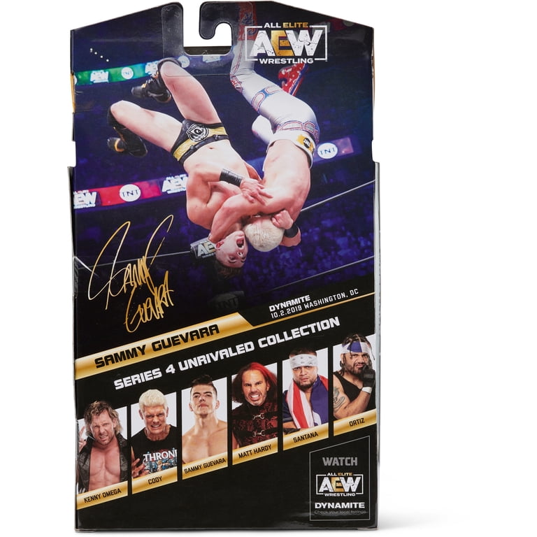 Jazwares Sammy Guevara AEW Unrivaled Series 4 Action Figure, 6.5 Jazwares Sammy Guevara AEW Unrivaled Series 4 Action Figure, 6.5