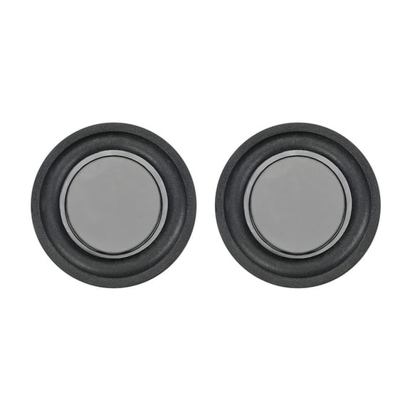 2Pcs 1.5" 40mm Bass Speaker Passive Radiator Rubber Vibration DIY Repair