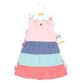 thumbnail image 2 of Hudson Baby Vestidos De Algodón Para Niñas Multicolor Conchas De Mar 3-6 Meses, 2 of 4