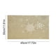 thumbnail image 3 of Mantel individual de color liso | Aislante de PVC con estampado navideño de copos de nieve | Colores dorado, rosa, dorado y plateado | Mantel reutilizable antiescaldaduras | Decoración para fiestas, 3 of 6