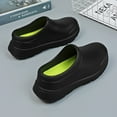 thumbnail image 4 of Lopsie Men's Women's Unisex Slip Resistant Work Clogs Men or Women Kitchen and Chef Shoes Safety Work Shoes Steel Toe Clog Water Resistant, 4 of 7