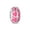 Pink, variant on Bling Jewelry Womens Pink Red Silver Heart Murano Glass Charm Bead for European Bracelets