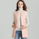 thumbnail image 4 of Chaqueta de plumón ligera de longitud media para mujer, con cuello redondo, ligera, para uso diario en invierno, talla grande, 4 of 6