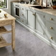thumbnail image 3 of 10Pcs Medium Grey Natural Vein Marble Peel and Stick Floor Tiles,12x12 In 10 Sq.Ft,Self-Adhesive Waterproof Vinyl Flooring,Scratch Resistant for Corridor,Kitchen,Floor, 3 of 8