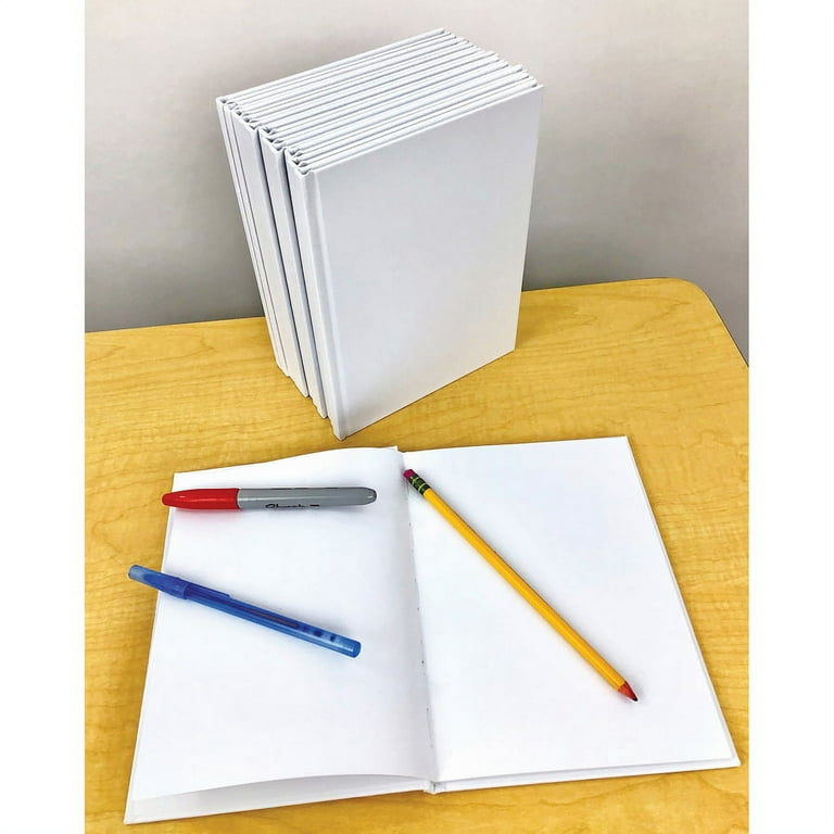 Ashley Hardcover Blank Book - 28 Pages - Plain - 6 Ashley Hardcover Blank Book - 28 Pages - Plain - 6
