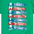 thumbnail image 3 of Hot Wheels - America Cars - Toddler And Youth Short Sleeve Graphic T-Shirt, 3 of 5