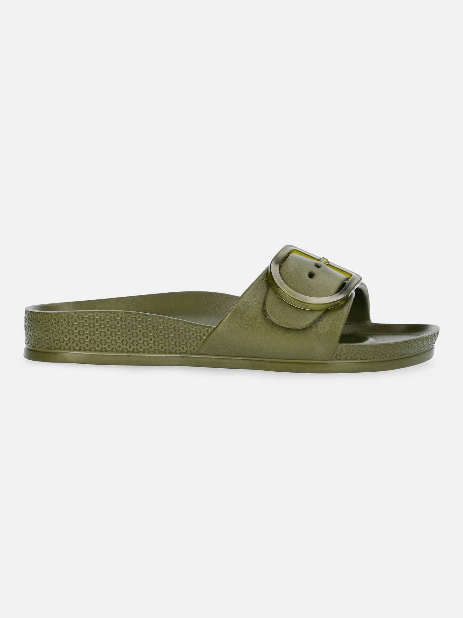 Time and Tru Women's One Buckle EVA Sandals