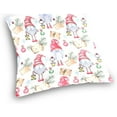 thumbnail image 3 of GZHJMY Christmas Gnome Throw Pillow Cover 20 x 20 Inch, Soft Square Cushion Case for Home Couch Sofa Bedroom Car Farmhouse Decor Home Decor, 3 of 7